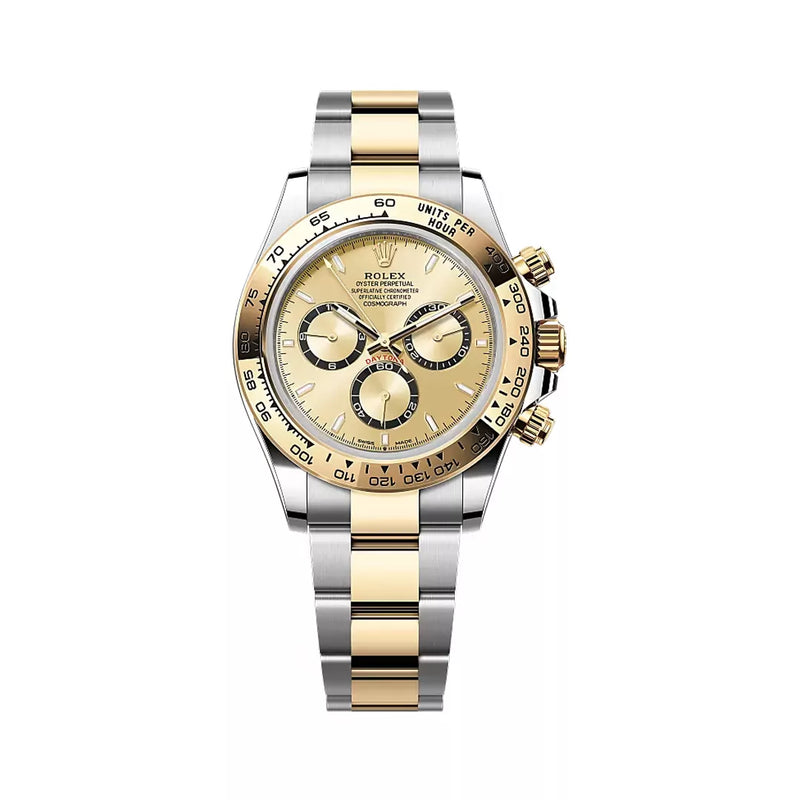 Rolex Cosmograph Daytona Oystersteel And Yellow Gold 40mm Golden Dial