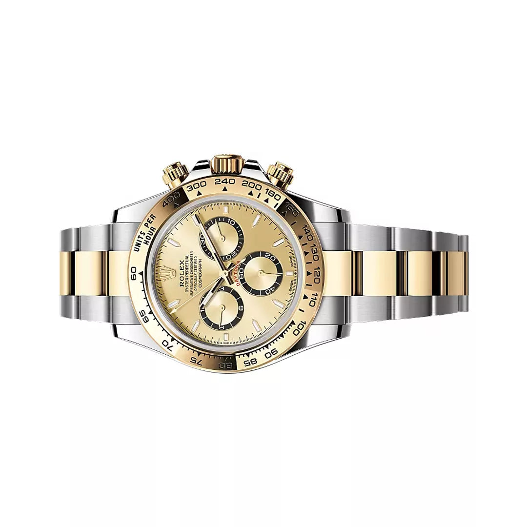 Rolex Cosmograph Daytona Oystersteel And Yellow Gold 40mm Golden Dial