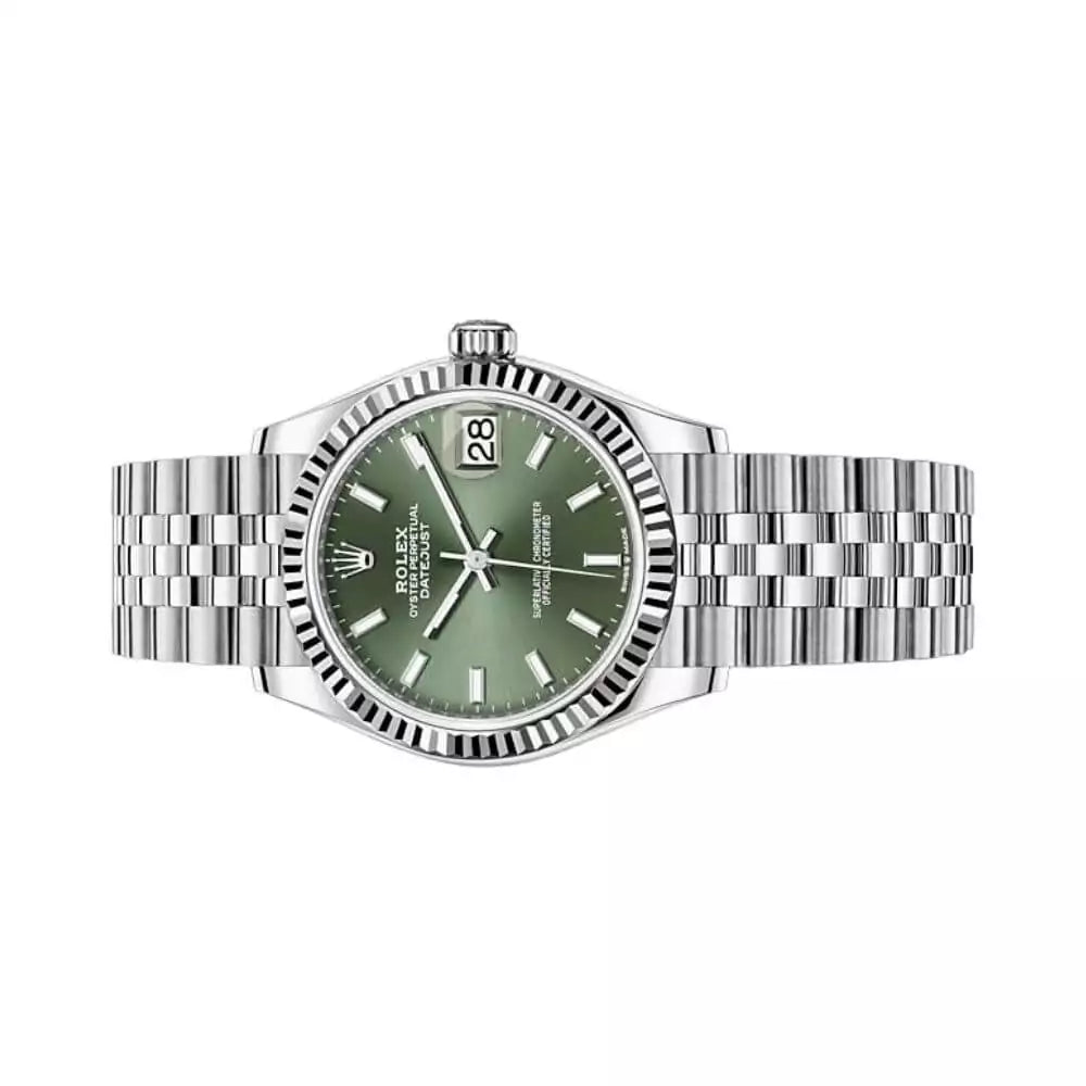 Ladies Rolex Datejust 31 mm, Oystersteel And White Gold