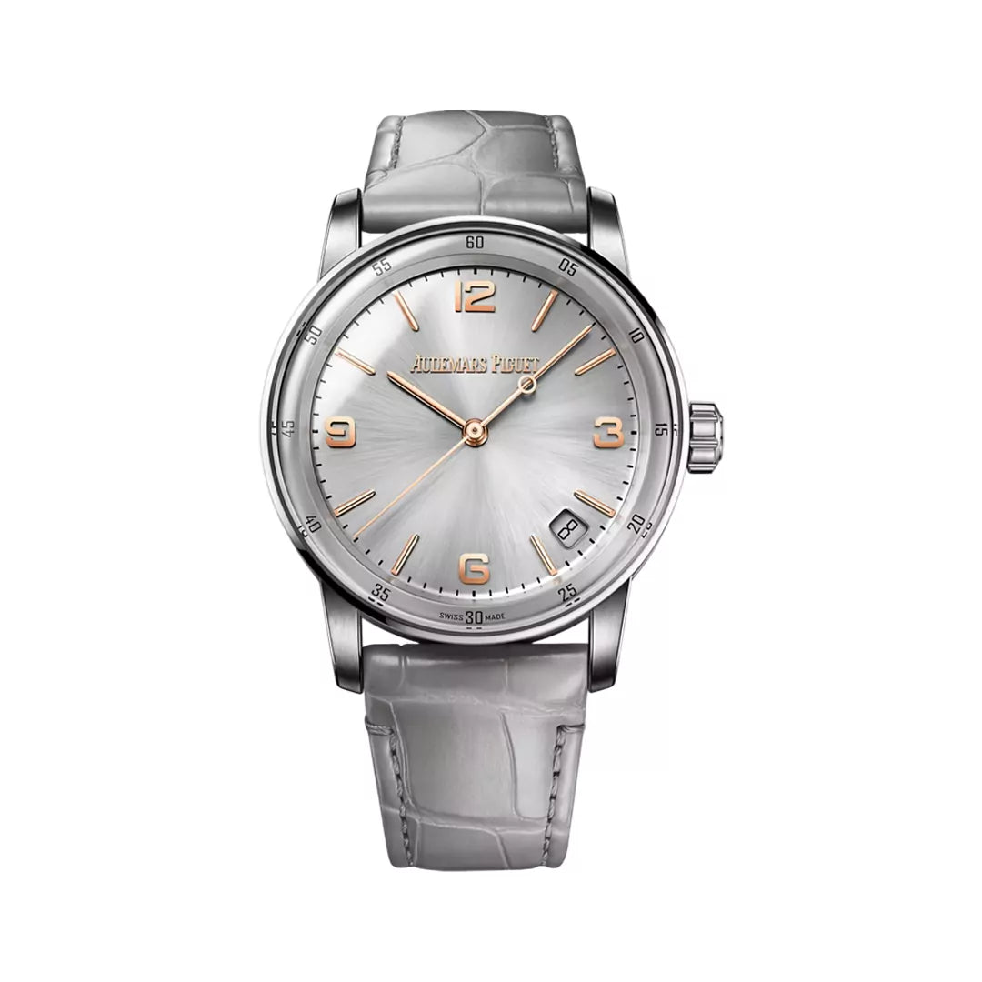Audemars Piguet Code 11.59 Rose Gold 41mm Silver Dial Men’s Watch