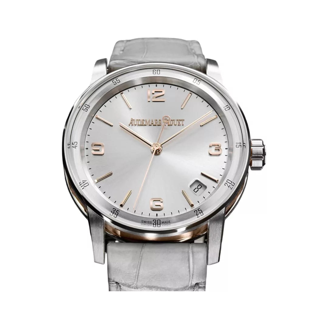 Audemars Piguet Code 11.59 Rose Gold 41mm Silver Dial Men’s Watch