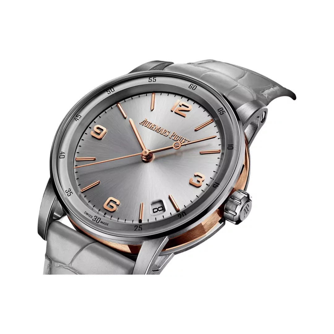 Audemars Piguet Code 11.59 Rose Gold 41mm Silver Dial Men’s Watch